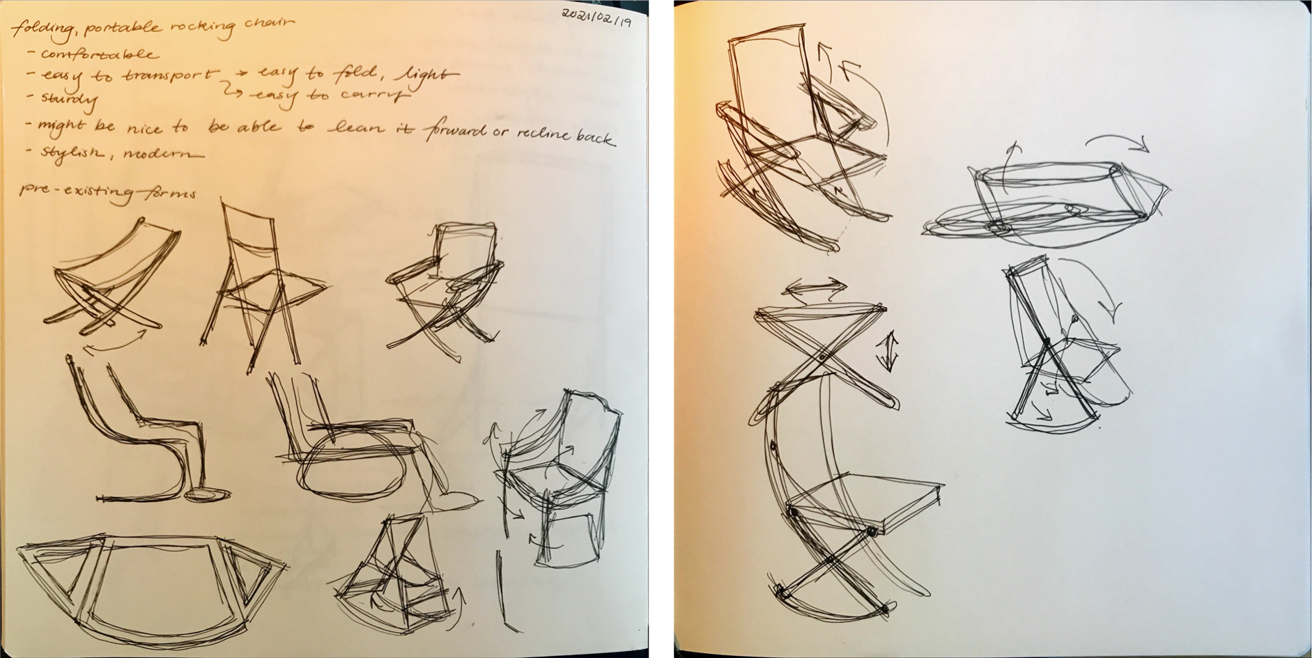 Rocking Chair Ideation